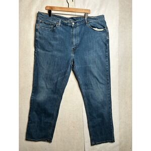 Levis 541 Mens Athletic Taper Jeans Blue All Seasons Tech 42x32 (Measures 42x30)